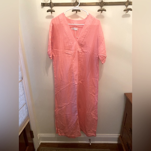 NWOT LAKE Morning Dress Caftan Size Medium - Picture 3 of 7